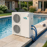 Тепловий насос для басейну Bridge BP-300HS-A-r32 / 30 кВт / басейн до 150 м³ / тепло-холод / 380 V