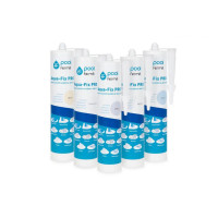 Agua-Fix Pro герметик, прозрачный, картридж 290мл