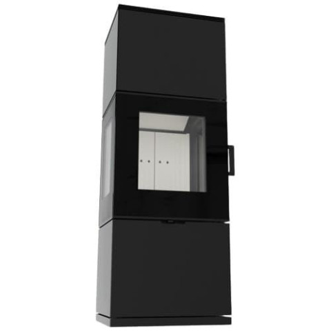 Сталева піч-камін Kratki INGA 8 KW Ø 150