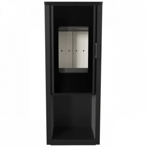 Сталева піч-камін Kratki KOZA ENYO FLAT 02 (6,0 кВт)