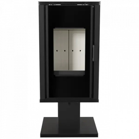 Сталева піч-камін Kratki KOZA ENYO FLAT 03 (6,0 кВт)