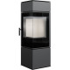 Сталева кутова піч-камін Kratki THOR 8 (8,0 кВт)