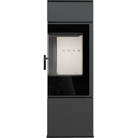 Сталева кутова піч-камін Kratki THOR 8 (8,0 кВт)