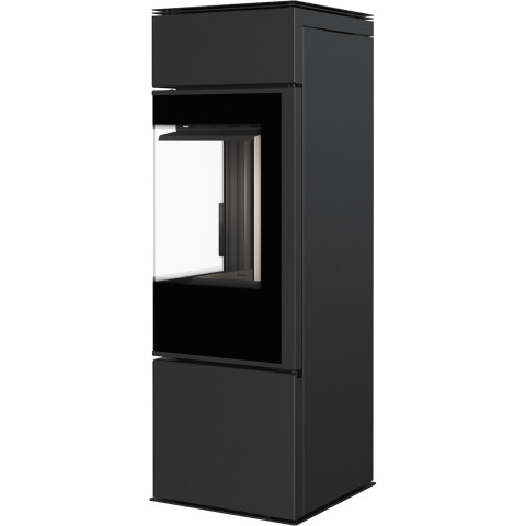 Сталева кутова піч-камін Kratki THOR 8 (8,0 кВт)