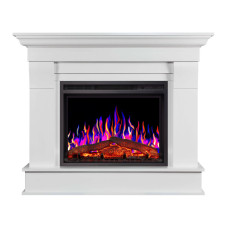 Камінокомплект ArtiFlame Albion AF24 білий (110.6 х 90 х 34.9 см)