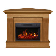 Камінокомплект універсальний 2в1 ArtiFlame Albion AF23S (90.6 х 110 см) світлий дуб зі звуком