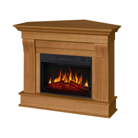 Камінокомплект універсальний 2в1 ArtiFlame Albion AF23S (90.6 х 110 см) світлий дуб зі звуком