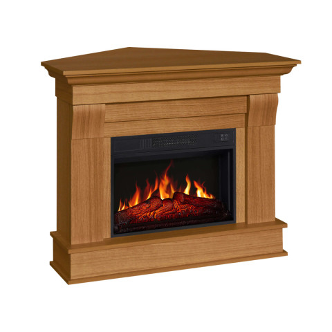 Камінокомплект універсальний 2в1 ArtiFlame Albion AF23S (90.6 х 110 см) світлий дуб зі звуком