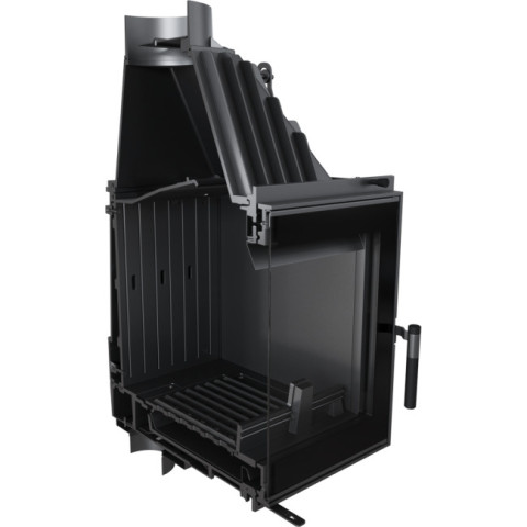 Польська камінна топка на дровах до 120 м² чавунна Kratki ZOSIA ECO 12 (12 кВт) 700х480х848 мм