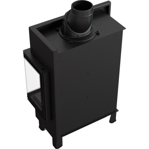 Камінна топка Kratki LUCY 12 SLIM права BS (8,0 кВт)