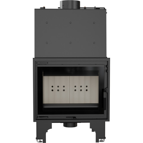 Камінна топка Kratki AQUARIO M12 PW GLASS (12,0 кВт)