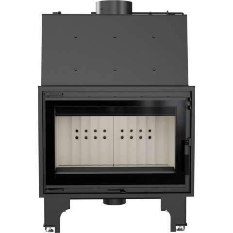 Камінна топка Kratki AQUARIO O12 PW GLASS (12,0 кВт)