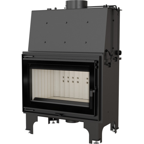Камінна топка Kratki AQUARIO O12 PW GLASS (12,0 кВт)