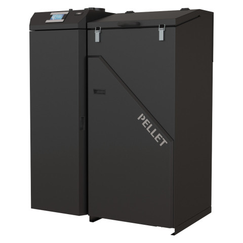 Польскький пелетний котел центрального опалення Kratki BAL EKO 24 (24,0 кВт) (1226х791х1472мм)