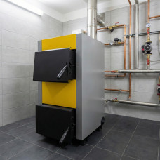 Котел твердопаливний до 160 м² BEAVER BASE-16 кВт. Для опалення вдома, дачі, гаража або виробництва