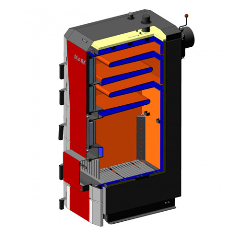 Котел твердопаливний до 200 м² КТР-20 ЕСО MANUAL UNI type H 20 кВт тривалого горіння