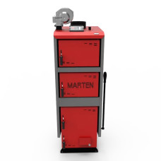 Котел твердопаливний до 240 м² Marten Comfort MC-24 24 кВт тривалого горіння. Для опалення вдома, дачі, гаража або виробництва