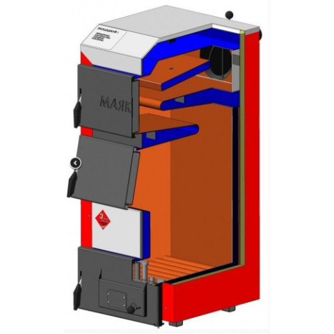 Твердопаливний котел АОТ-50 STANDARD PLUS