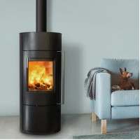 Конвекційна піч овальна Color Stove Si_7 L BLACK STEEL