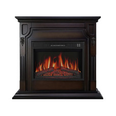 Камінокомплект універсальний 2в1 ArtiFlame Toronto AF23S махагон коричневий антик