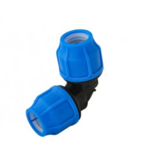 Фітінг - Коліно 90° PP D.20х20 . PN 16 D.90х90мм