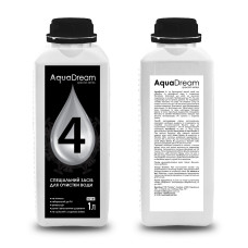Засіб для дезінфекції води в басейні (без хлору) Aqua Dream 4 від ТМ Biogreen, 1 л