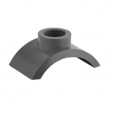 Сiдло зажимне з адаптором PVC D.63x1