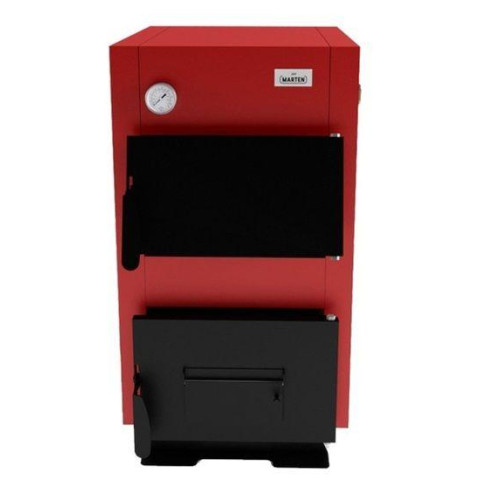 Котел твердопаливний до 180 м² Marten Base MB-18 18 кВт. Для опалення будинку, дачі, гаража або виробництва