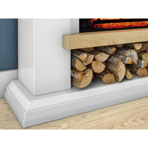 Камінокомплект ArtiFlame Shelford AF23S білий(1140x1040x310мм)