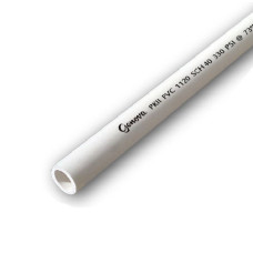 Труба ПВХ біла Genova SCH 40. USA PVC pipe