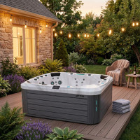 Гідромасажний СПА-басейн BeWell Halifax 220x220x91 см 6-7-місний