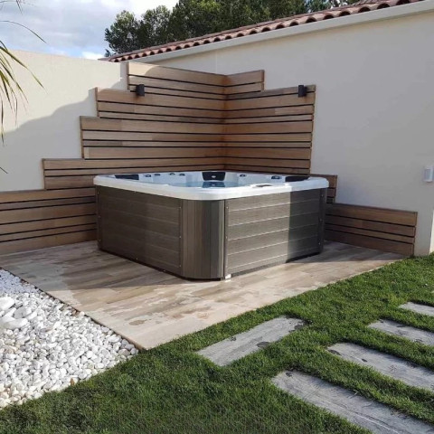 Гідромасажний СПА-басейн BeWell Halifax 220x220x91 см 6-7-місний