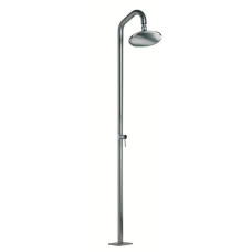 Вуличний душ для дачі та басейну AQA Showers 93-16 сріблястий 225 см 50х350 мм