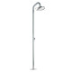 Вуличний душ для дачі та басейну AQA Showers 93-16 сріблястий 225 см 50х350 мм