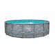 Чеський каркасний басейн Azuro SWING 460x120 см круглий без фільтру 20,0 м³ stone design