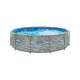 Чеський каркасний басейн Azuro SWING 460x120 см круглий без фільтру 20,0 м³ stone design