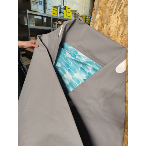 Чеський каркасний басейн Azuro SWING 274x549x132 см квадратний без фільтру 18,0 м³