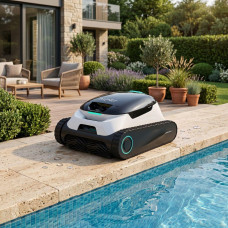 Робот-пилосос для басейну AIPER Scuba N1, до 15×10 м, чистить дно, акамуляторний