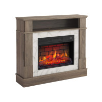 Камінокомплект ArtiFlame For Living AF23BS дуб сірий з обігрівом і звуком горіння вогню