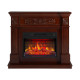 Камінокомплект ArtiFlame Toscana AF23BS russet з обігрівом і звуком горіння вогню