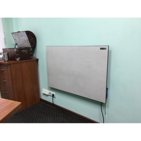Керамічний обігрівач до 12 м2 Камін, бежевий (45 х 90 см) 525 Вт