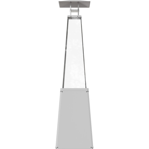 Газовий обігрівач Kratki UMBRELLA BS стальний білий