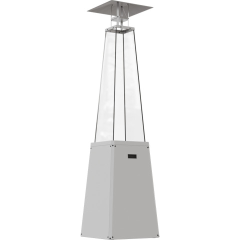 Газовий обігрівач Kratki UMBRELLA BS стальний білий