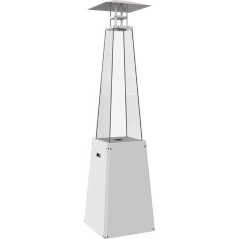 Газовий обігрівач Kratki UMBRELLA BS стальний білий