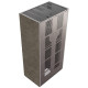 Камін Kratki FLOKI BOX 8 kW Ø 160 в обудові з керамограніту FOKOS PIOMBO