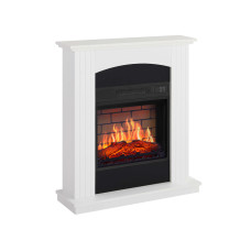 Камінокомплект ArtiFlame Collins AF18B білий, без звуку