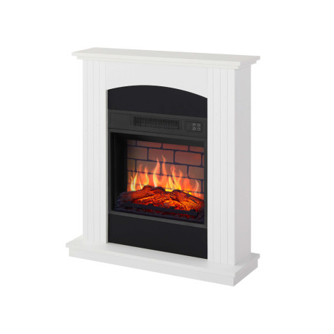Камінокомплект ArtiFlame Collins AF18B білий, без звуку