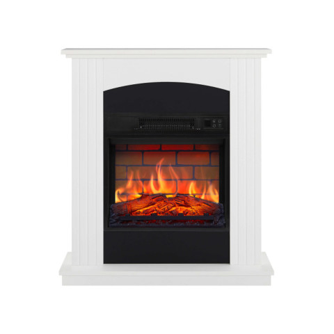 Камінокомплект ArtiFlame Collins AF18B білий, без звуку