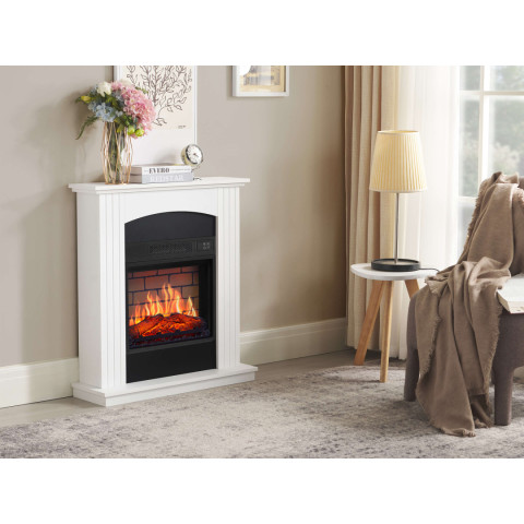 Камінокомплект ArtiFlame Collins AF18B білий, без звуку