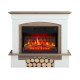 Камінокомплект ArtiFlame Woodley AF23BS білий / дуб сірий